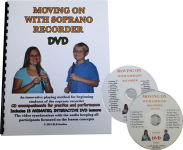 Moving on with Soprano Recorder (Book/DVD/CD)