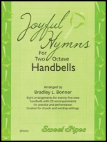 Joyful Hymns for Two Octave Handbells (Book/CD)