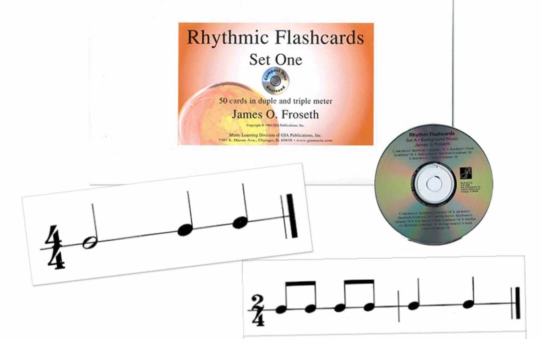 Rhythm Flashcards, Set 1 w/ CD