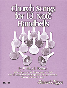 Church Songs for 13-Note Handbells (Book/CD)