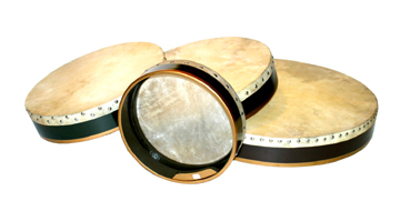 Hand Drum, 16" Natural Skin