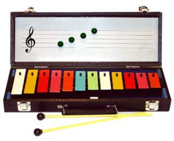 Childrens 12-Note Colored Bell Set