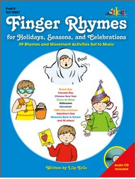 Finger Rhymes for Holidays, Seasons, Celebrations (Book/CD)