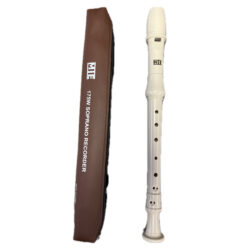 Soprano, Baroque Fingering, 1 Piece Recorder by MIE