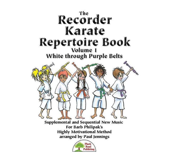 The Recorder Karate Repertoire Book Vol. 1 White Through Purple Belts
