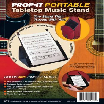 Prop-It Portable Tabletop Music Stand - Image 4