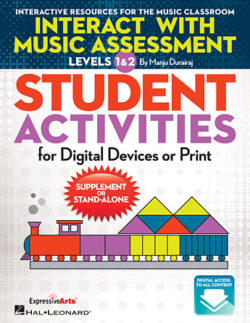 Interact with music assessment Levels 1 & 2 by Manju Durairaj