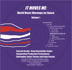 It Moves Me: World Music Warmups For Dance