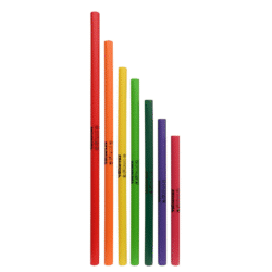 Bass Pitched Percussion Tubes – C Major Diatonic, 7 Pieces