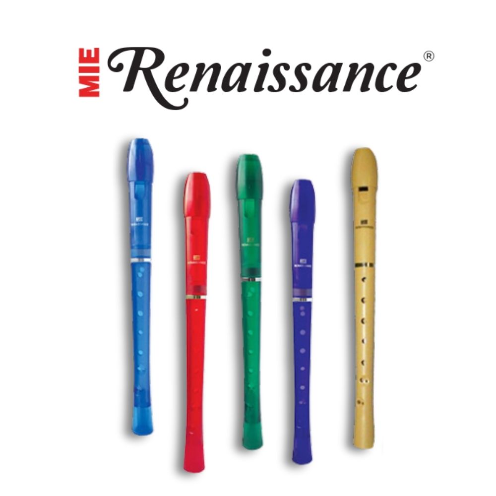 MIE205 Renaissance Soprano Recorder , Ivory, Baroque