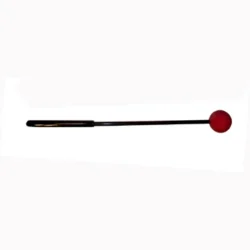 Kinder Hand Drum Mallet, Soft (Red Rubber Ball Head)