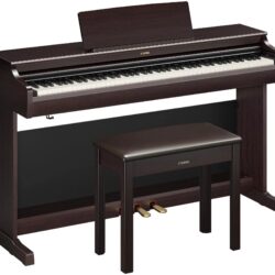 Yamaha Arius YDP-166 88-key Upright Digital Piano with Bench - Dark Rosewood