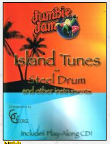 Jumbie Jam Island Tunes for Steel Drum (Book/CD)