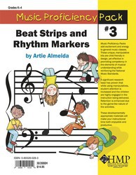 Music Proficiency Pack #3 Beat Strips and Rhythm Markers
