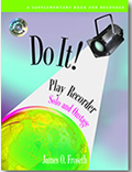 Do It! Play Recorder Solo and Onstage