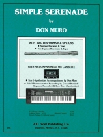 Simple Serenade (Score Only)